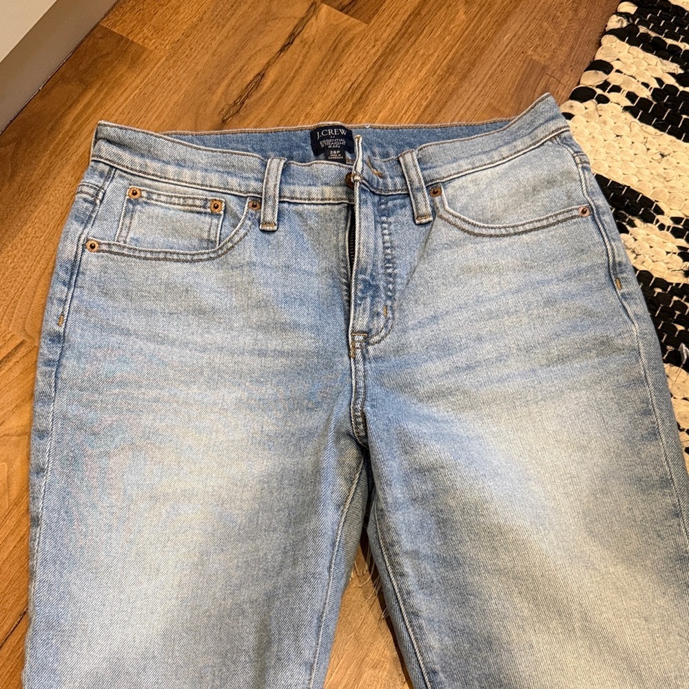 J. Crew Light Wash Blue Ankle Jeans